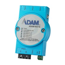 ADAM-6521/ST 5-port Switch w/1 M-Mode ST Type Fiber Port