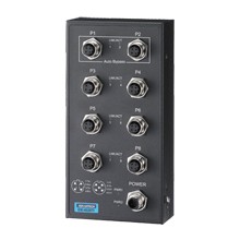 EKI-6528TI EN50155 8xM12 Unmanaged Switch w/ auto bypass