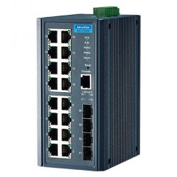 EKI-7720G-4F, 16G+4SFP Port Managed Ethernet Switch