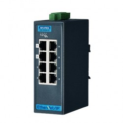 ETHERNET DEVICE, 8FE Ind. Switch with EtherNet/IP.
