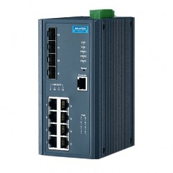 ETHERNET DEVICE, 8FE+4SFP with POE wide temp