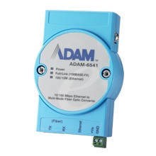 ADAM-6541 Ethernet to Multi-mode Fiber Optic Converter