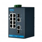 ETHERNET DEVICE, 8FE+2G Ind. Switch with EtherNet/IP, W/T