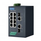 ETHERNET DEVICE, 8FE+2G Ind. Switch with PROFINET, W/T.