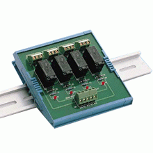 4-ch Power Relay for DIN-rail Mounting