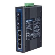 EKI-2526M-ST 4Tx + 2 MM Unmanaged Ethernet Switch w/ ST