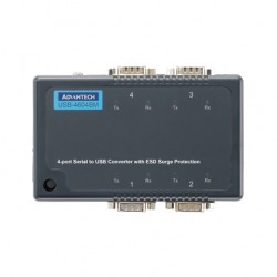 USB-4604BM-AE 4-Port RS-232/422/485 to USB Converter w/Surge