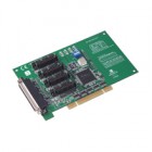 4-port RS-232/422/485 UNI PCI COMM card w/DB25 