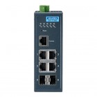 4FE+2G SFP Managed Ethernet Switch, -40~75℃